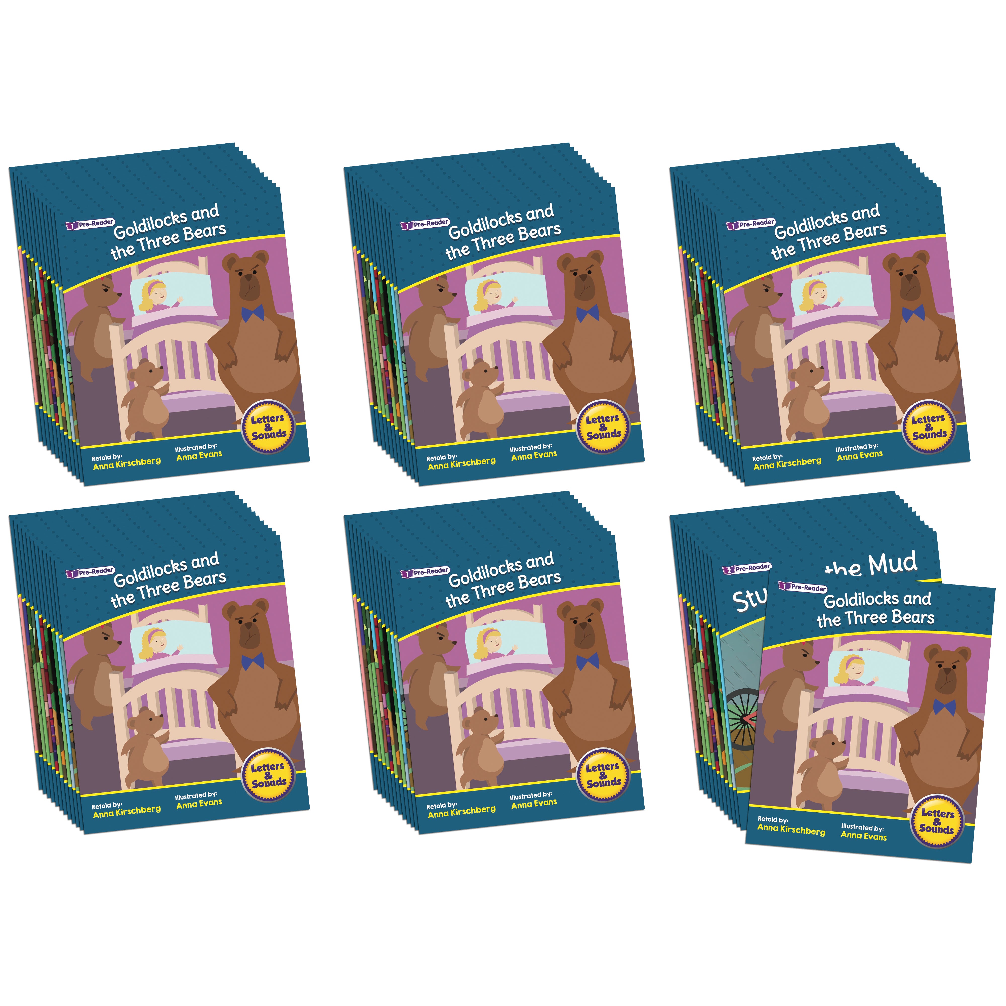 Letters & Sounds Phase 1 Set 2 Fiction - 6 Pack