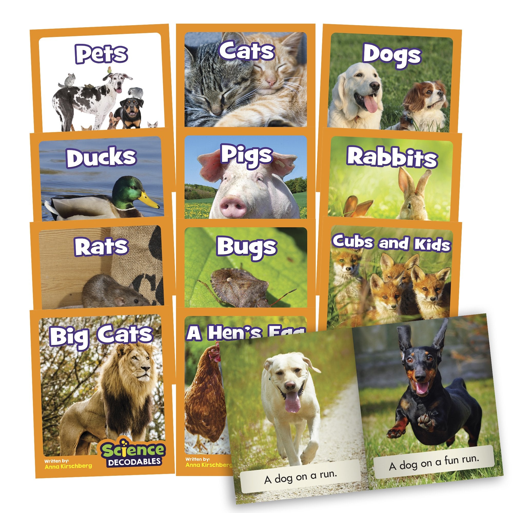 Science Decodables Phase 2 Non-Fiction - 6 Pack