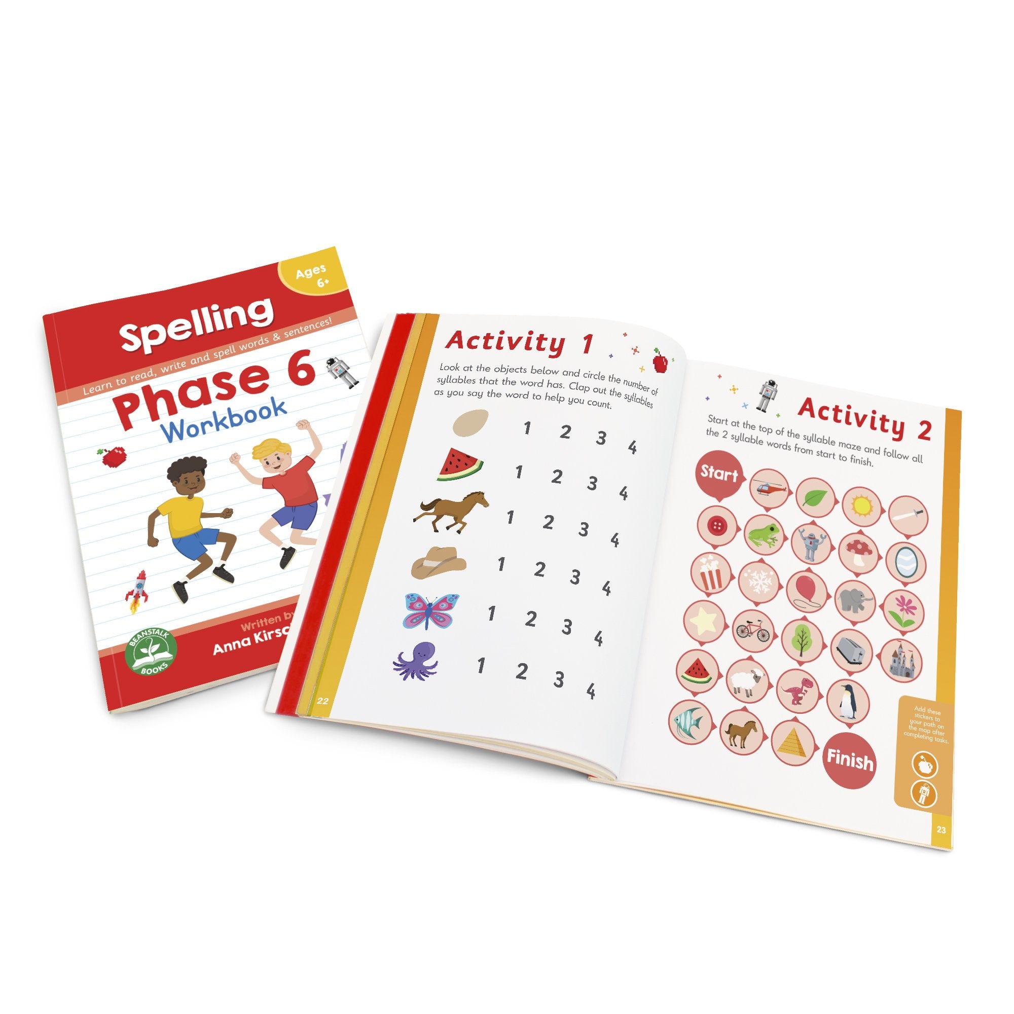 Phase 6 Spelling Workbook - 12 Pack