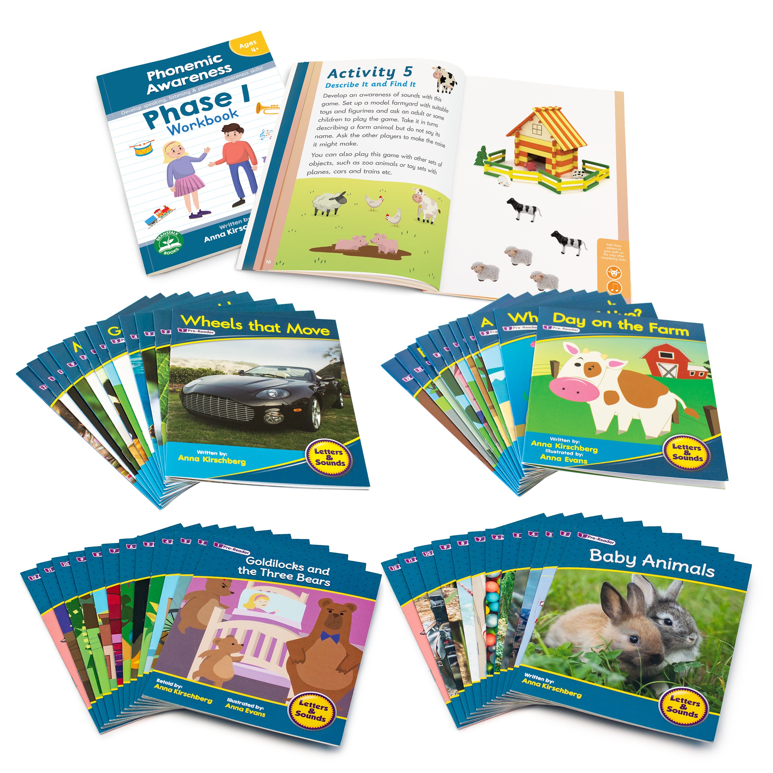 Letters & Sounds Phase 1 Phonemic Awareness Single Kit