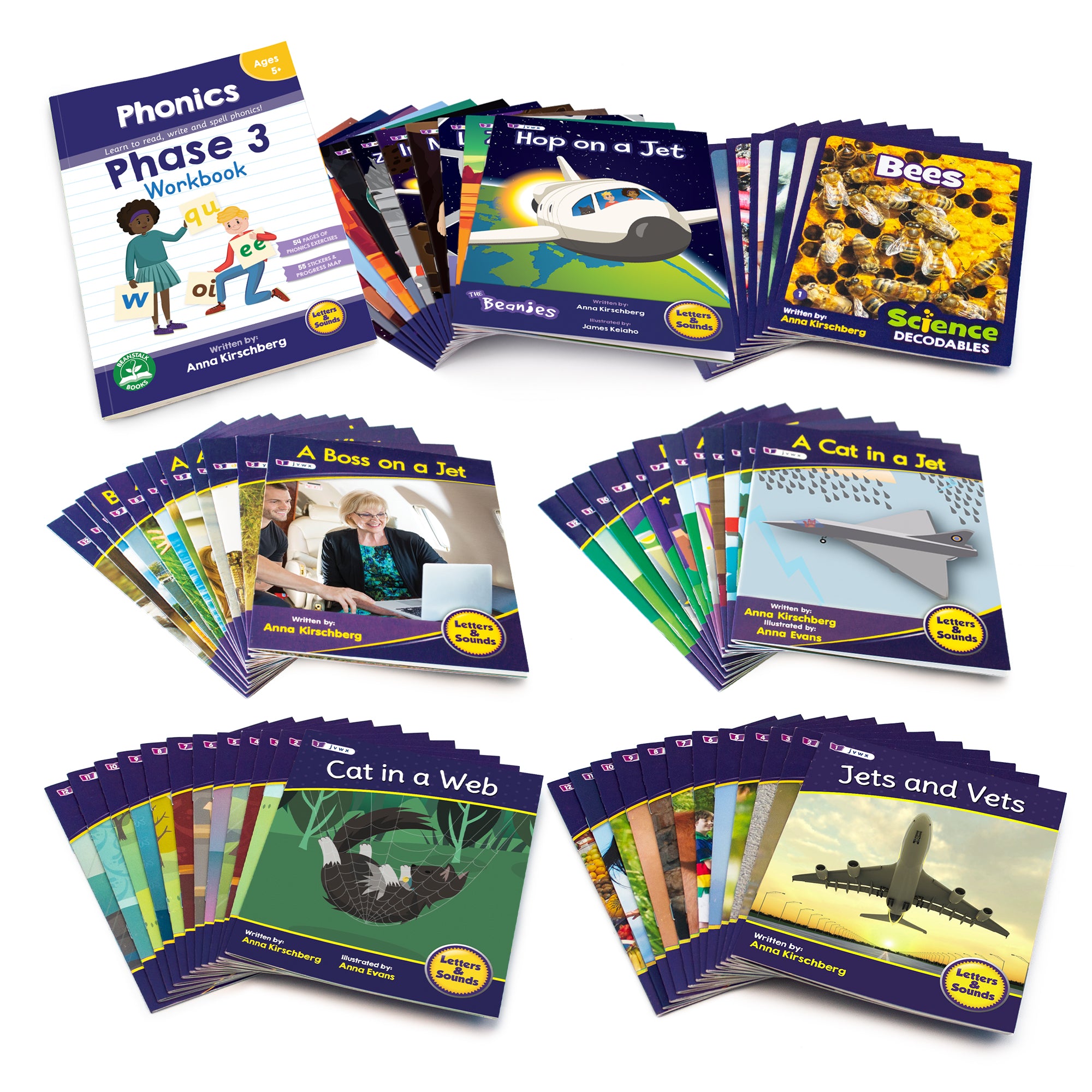 Letters & Sounds Phase 3 Phonics Single Kit